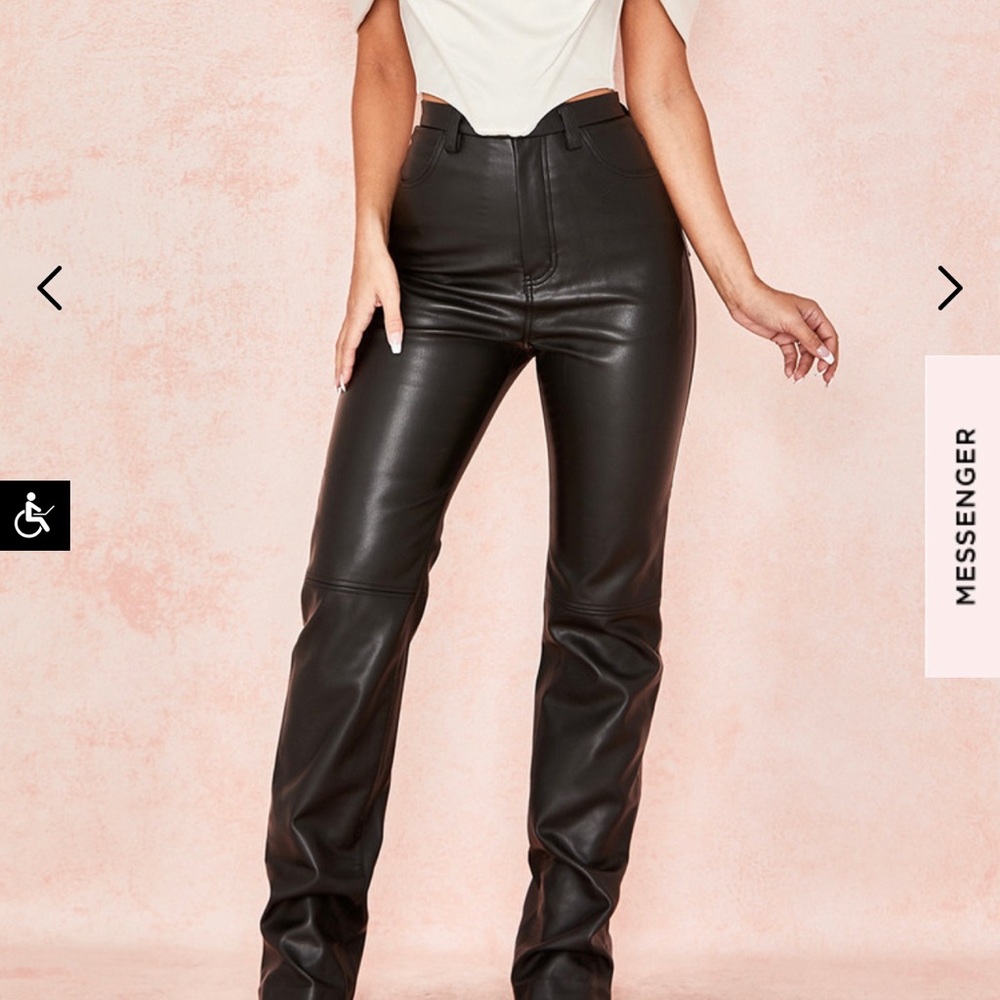 Houseofcb  INAYA learher pants.